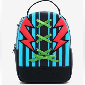 hottopic mini backpacks Hot Topic Twilight Team Jacob Backpack: Clothing, Shoes & Jewelry front zippered pocket Loungefly Disney Baby Sensational Six